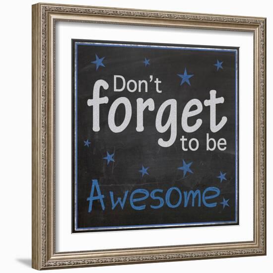 Be Awesome-Lauren Gibbons-Framed Art Print