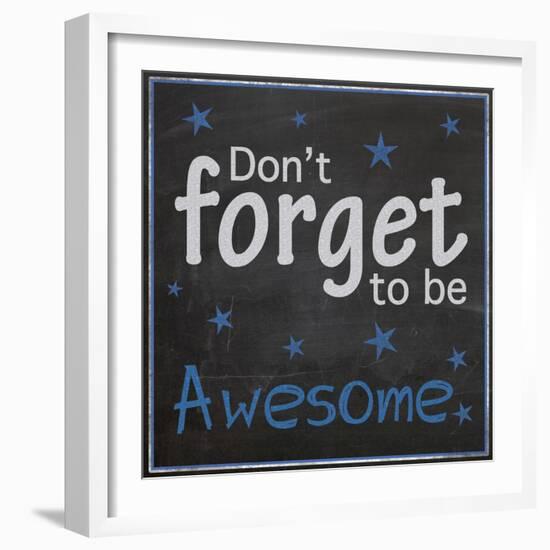 Be Awesome-Lauren Gibbons-Framed Art Print