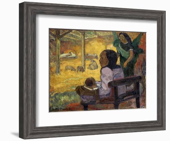 Be Be (Christma), 1896-Paul Gauguin-Framed Giclee Print