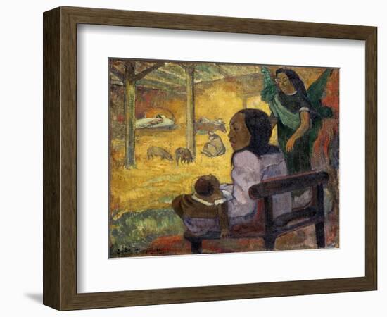 Be Be (Christma), 1896-Paul Gauguin-Framed Giclee Print