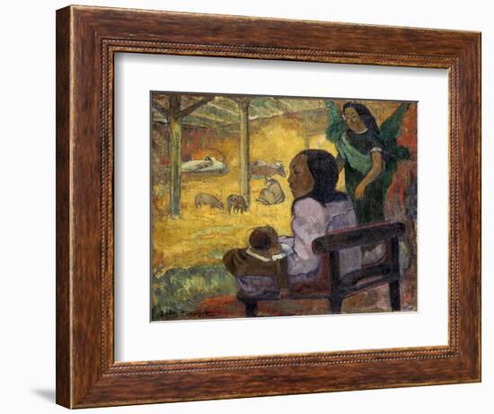 Be Be (Christma), 1896-Paul Gauguin-Framed Giclee Print