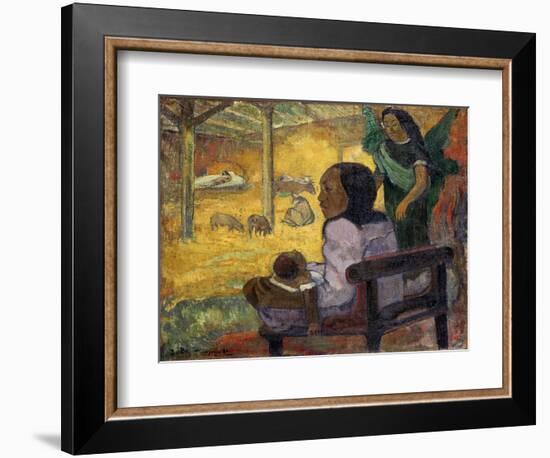 Be Be (Christma), 1896-Paul Gauguin-Framed Giclee Print