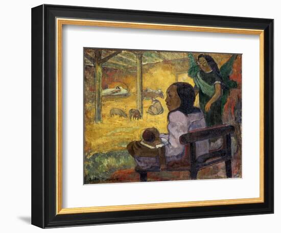 Be Be (Christma), 1896-Paul Gauguin-Framed Giclee Print