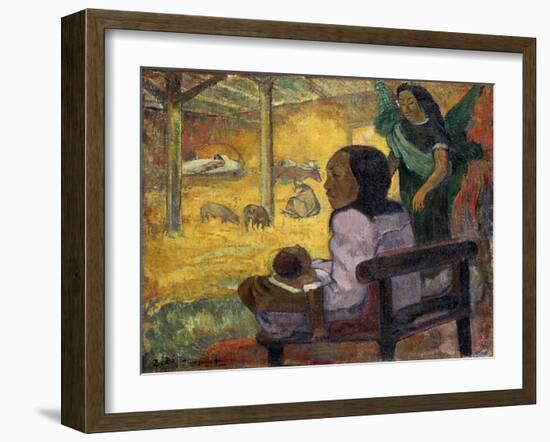 Be Be (Christma), 1896-Paul Gauguin-Framed Giclee Print