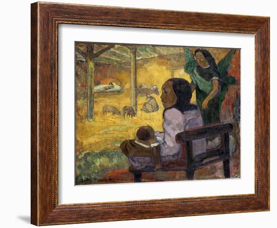 Be Be (Christma), 1896-Paul Gauguin-Framed Giclee Print