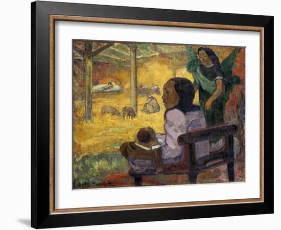 Be Be (Christma), 1896-Paul Gauguin-Framed Giclee Print