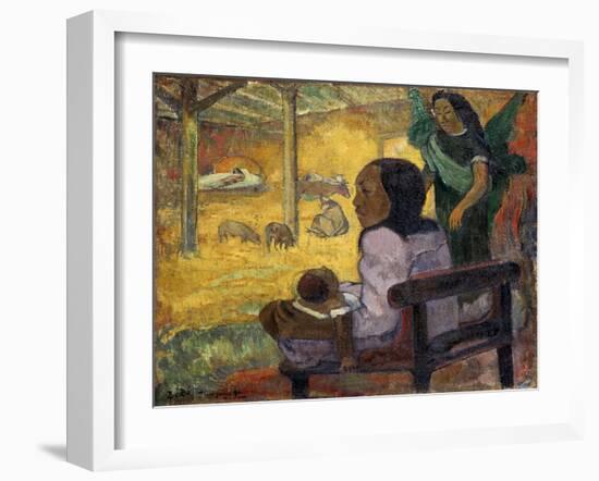 Be Be (Christma), 1896-Paul Gauguin-Framed Giclee Print