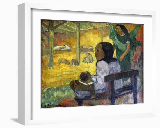 Be Be (Nativit), 1896-Paul Gauguin-Framed Giclee Print