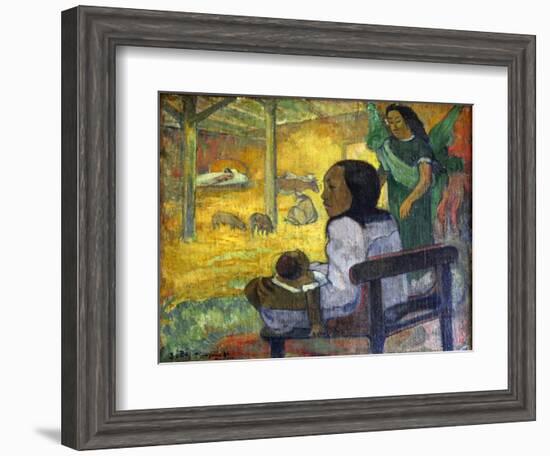 Be Be (Nativit), 1896-Paul Gauguin-Framed Giclee Print