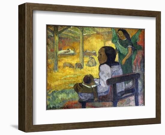 Be Be (Nativit), 1896-Paul Gauguin-Framed Giclee Print