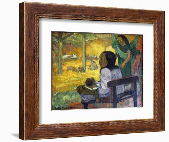 Be Be (Nativit), 1896-Paul Gauguin-Framed Giclee Print