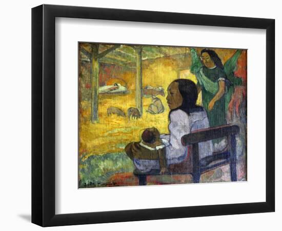 Be Be (Nativit), 1896-Paul Gauguin-Framed Giclee Print