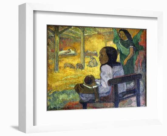 Be Be (Nativit), 1896-Paul Gauguin-Framed Giclee Print