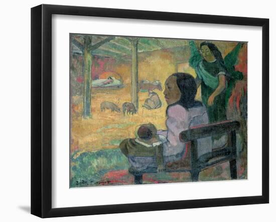 Be be (The Nativity), 1896-Paul Gauguin-Framed Giclee Print