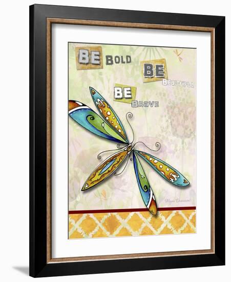 Be Bold Be Brave Be Beautiful-Megan Aroon Duncanson-Framed Giclee Print