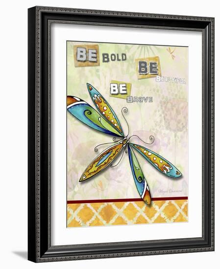 Be Bold Be Brave Be Beautiful-Megan Aroon Duncanson-Framed Giclee Print