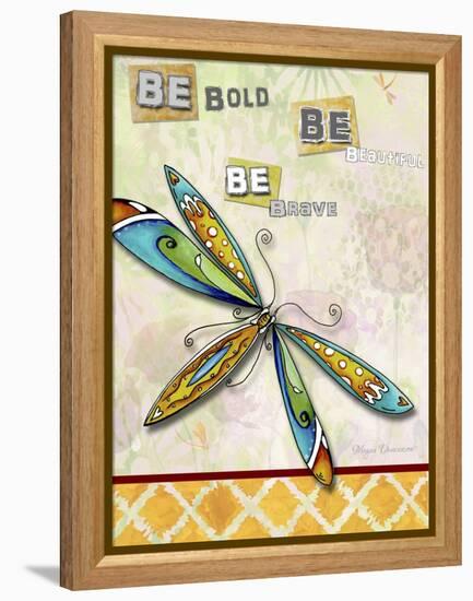 Be Bold Be Brave Be Beautiful-Megan Aroon Duncanson-Framed Premier Image Canvas