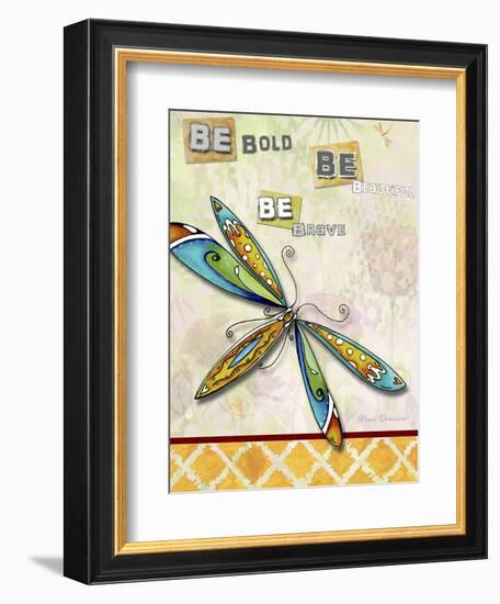 Be Bold Be Brave Be Beautiful-Megan Aroon Duncanson-Framed Giclee Print