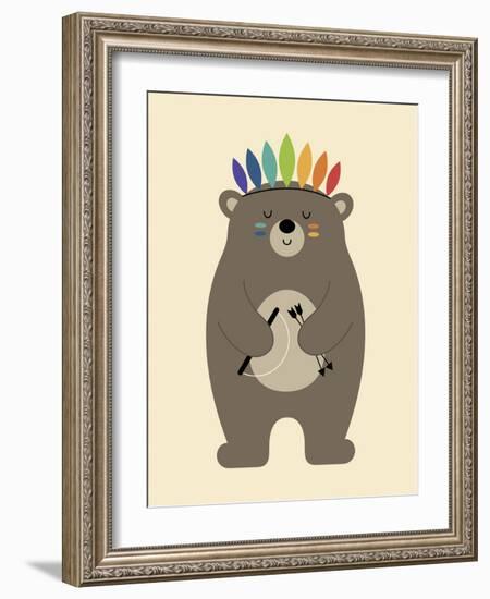 Be Brave-Andy Westface-Framed Giclee Print