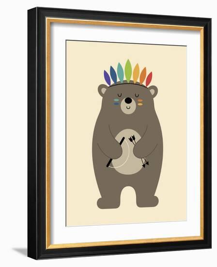 Be Brave-Andy Westface-Framed Giclee Print