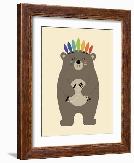 Be Brave-Andy Westface-Framed Premium Giclee Print