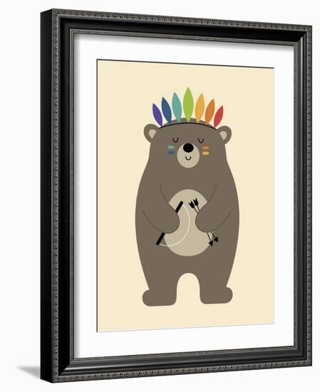 Be Brave-Andy Westface-Framed Premium Giclee Print