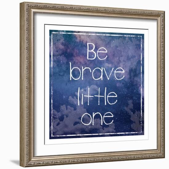 Be Brave-Lauren Gibbons-Framed Art Print