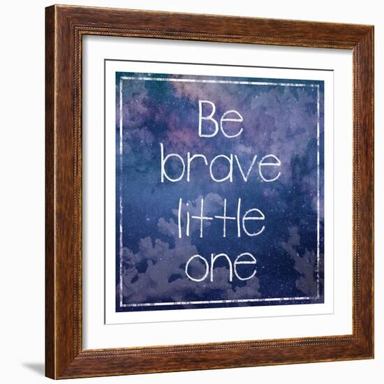 Be Brave-Lauren Gibbons-Framed Art Print