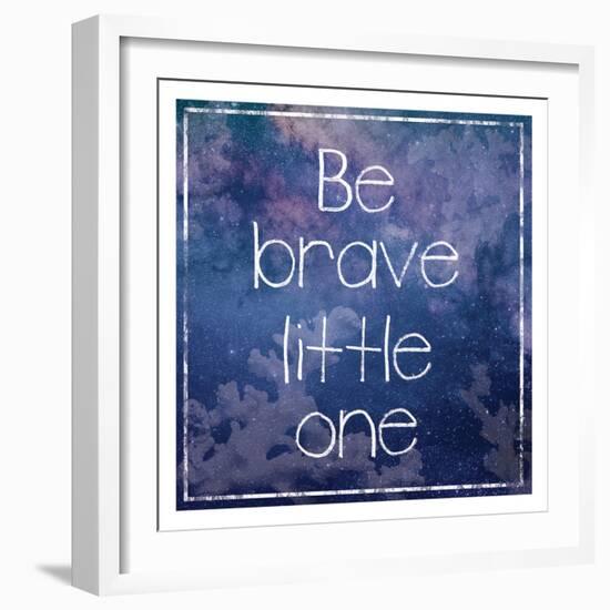 Be Brave-Lauren Gibbons-Framed Art Print