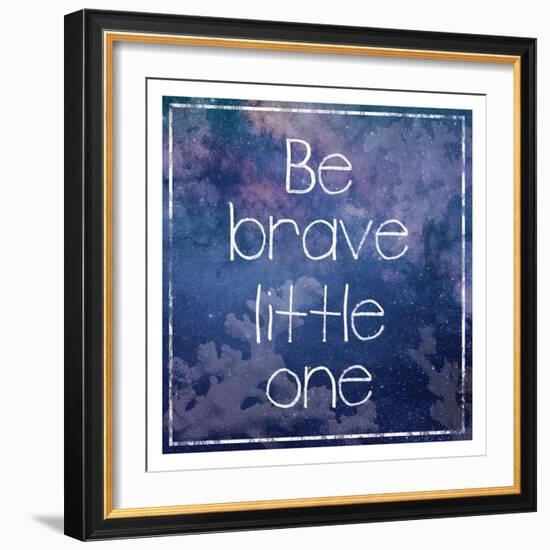 Be Brave-Lauren Gibbons-Framed Art Print