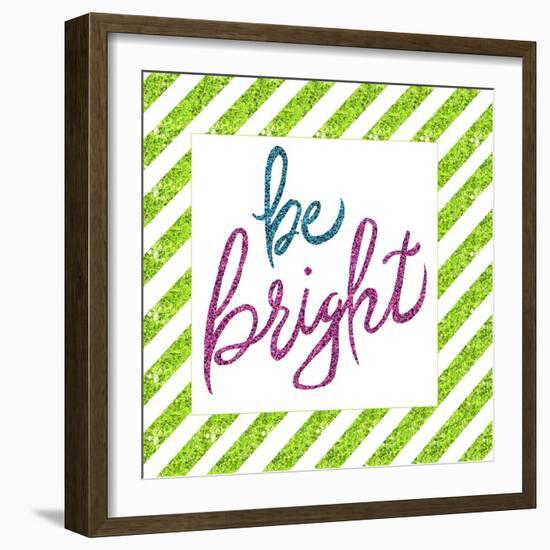 Be Bright-Elizabeth Medley-Framed Art Print