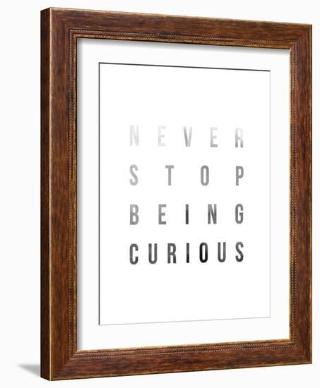 Be Curious-Joni Whyte-Framed Giclee Print