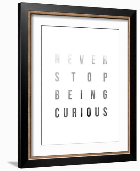 Be Curious-Joni Whyte-Framed Giclee Print