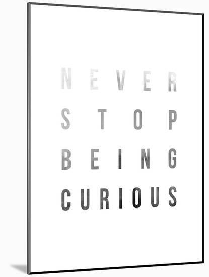 Be Curious-Joni Whyte-Mounted Giclee Print