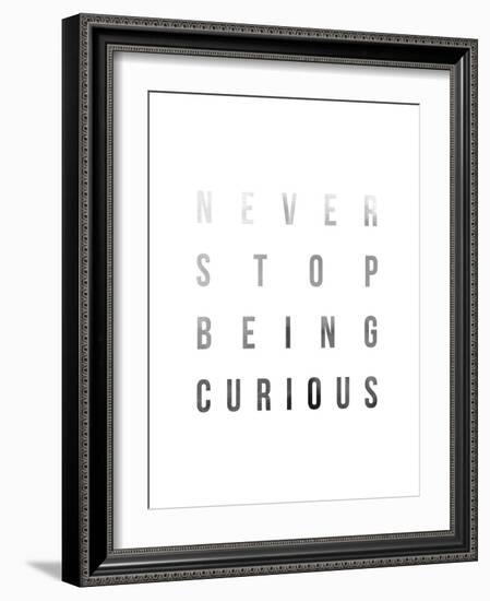 Be Curious-Joni Whyte-Framed Giclee Print