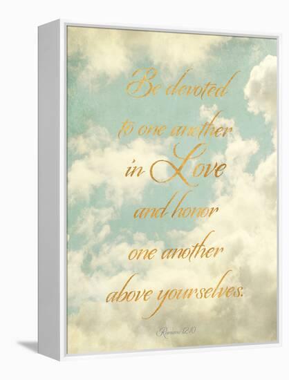 Be Devoted and Love One Another-Sarah Gardner-Framed Stretched Canvas