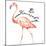 Be Different Flamingo II-Tiffany Hakimipour-Mounted Art Print