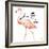 Be Different Flamingo II-Tiffany Hakimipour-Framed Art Print