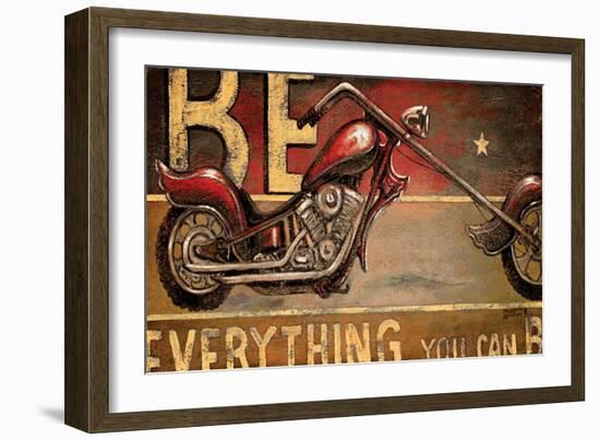 Be Everything-Janet Kruskamp-Framed Art Print