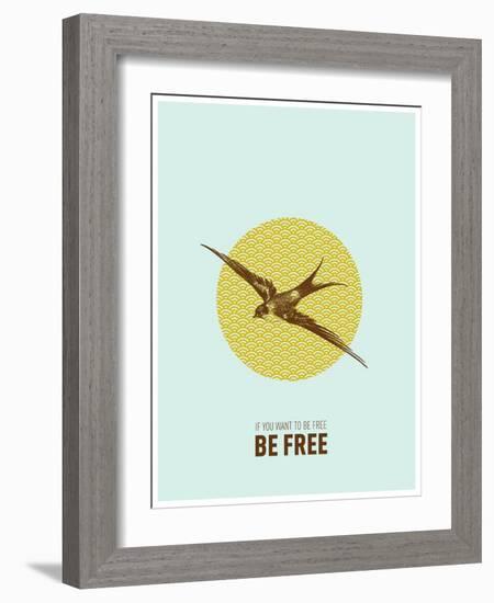 Be Free 2-Kindred Sol Collective-Framed Art Print