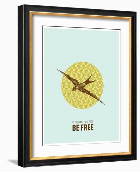 Be Free 2-Kindred Sol Collective-Framed Art Print