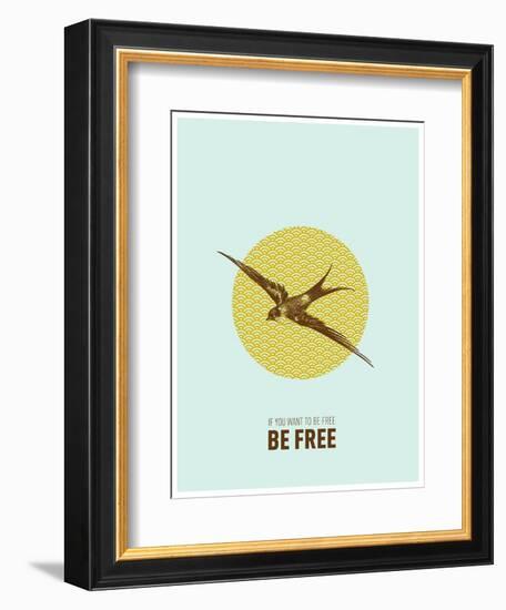 Be Free 2-Kindred Sol Collective-Framed Art Print