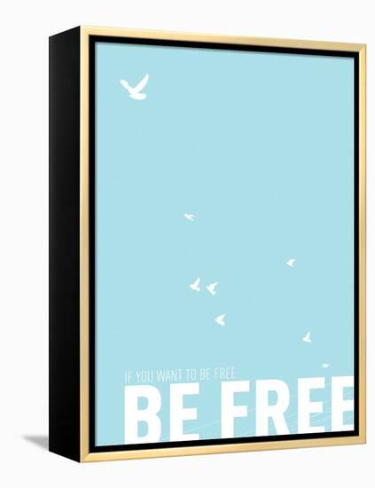 Be Free-Kindred Sol Collective-Framed Stretched Canvas