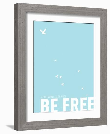 Be Free-Kindred Sol Collective-Framed Art Print