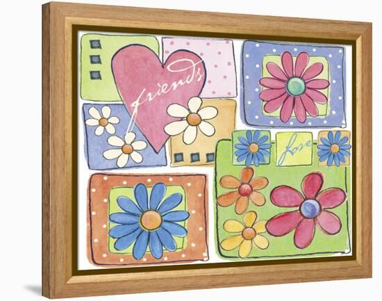 Be Friends 2-Maria Trad-Framed Premier Image Canvas