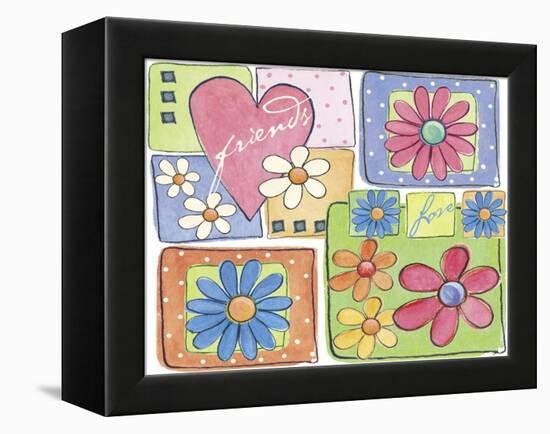 Be Friends 2-Maria Trad-Framed Premier Image Canvas