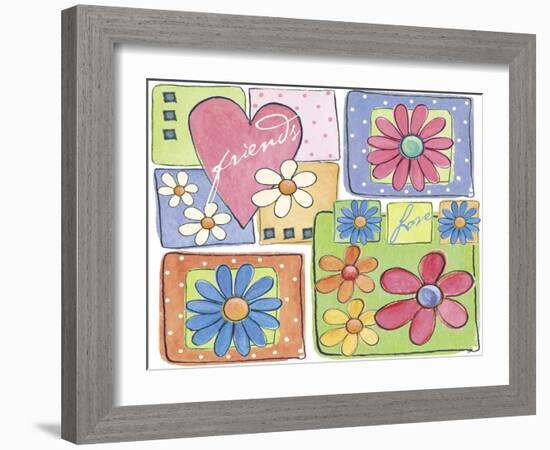 Be Friends 2-Maria Trad-Framed Giclee Print