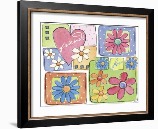 Be Friends 2-Maria Trad-Framed Giclee Print