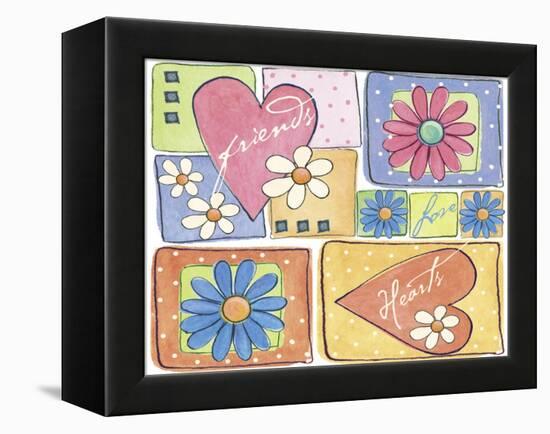 Be Friends 3-Maria Trad-Framed Premier Image Canvas