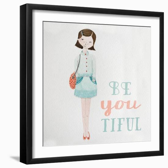 Be Girl I-Sarah Gardner-Framed Art Print